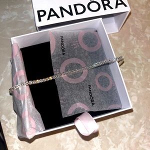 Authentic Pandora tennis bracelet